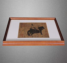 东营书画装裱配框服务案例